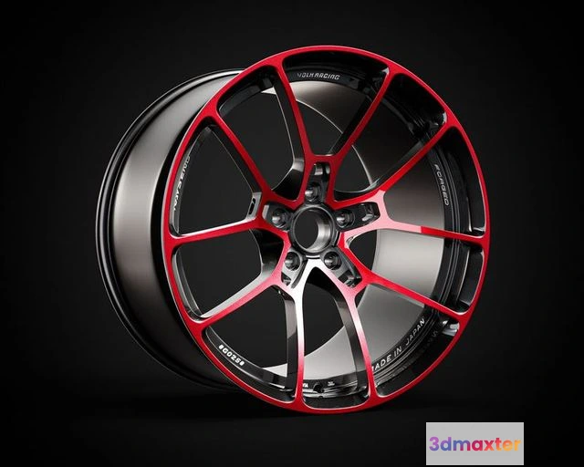 1525002 - PBR Game 3D Models - Volk Racing G025 3D Max