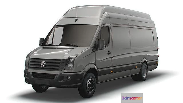 1525016 - PBR Game 3D Models - Volkswagen Crafter Van L4H3 2016 3D Max