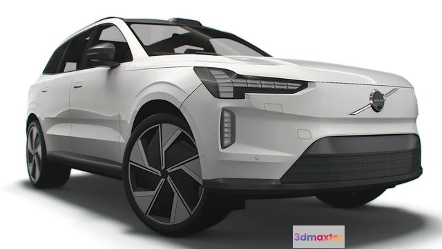 1525026 - PBR Game 3D Models - Volvo EX90 2023 crossover 3D Max