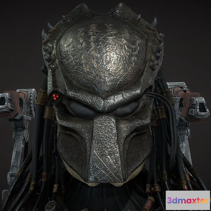 1525066 - PBR Game 3D Models - Wolf Predator In A Pose 3D Max