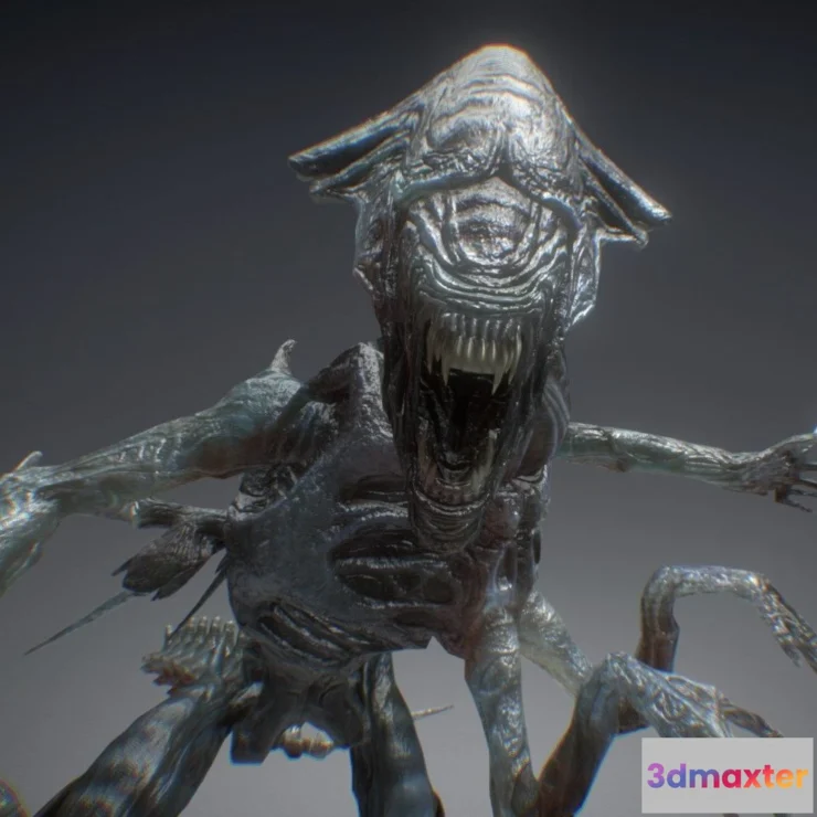 1525136 - PBR Game 3D Models - Xeno Quen 3D Max