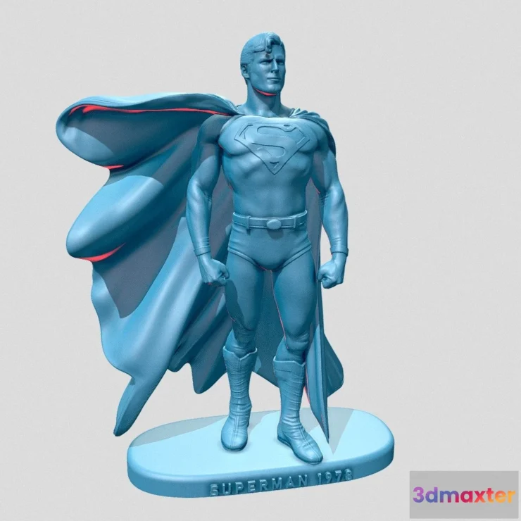1525220 - PBR Game 3D Models - 050 Superman1978 3D Max