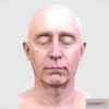 1525262 - PBR Game 3D Models - 3D Scan Head Of A Man 3D Max