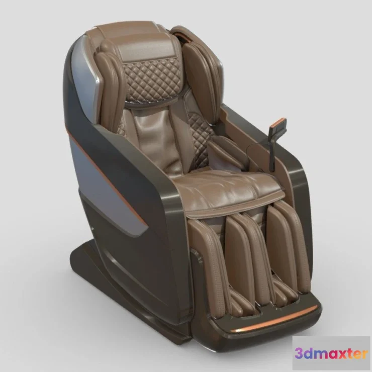 1525286 - PBR Game 3D Models - A Massage Chair 3D Max