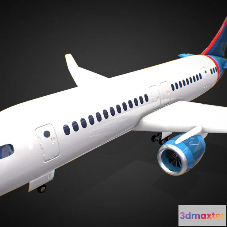 1525312 - PBR Game 3D Models - Aeroplane 3D Model Znanyecom 3D Max