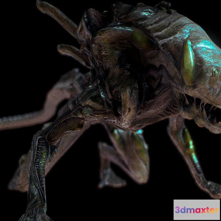 1525342 - PBR Game 3D Models - Alien Colonial Marines 3D Max