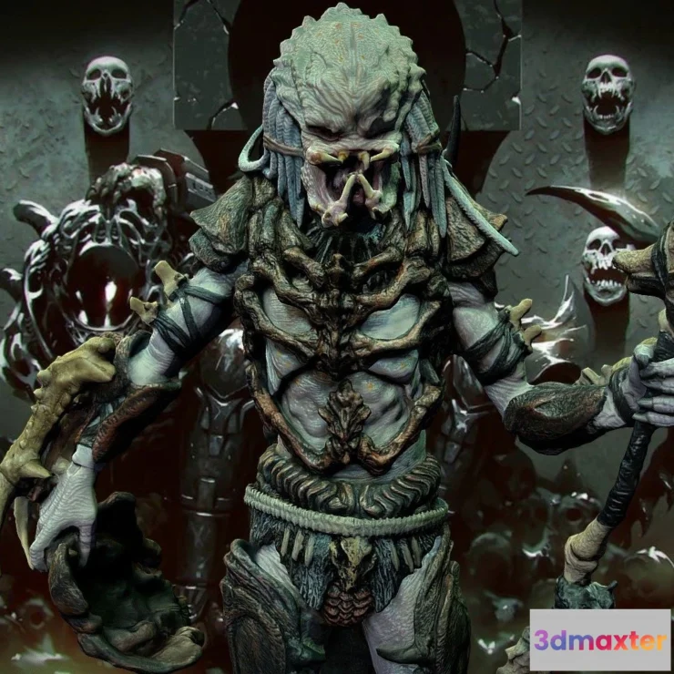 1525374 - PBR Game 3D Models - Alpha Predator Ultimate 3D Max