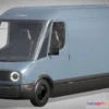 1525376 - PBR Game 3D Models - Amazon Electric Delivery Van 3D Max