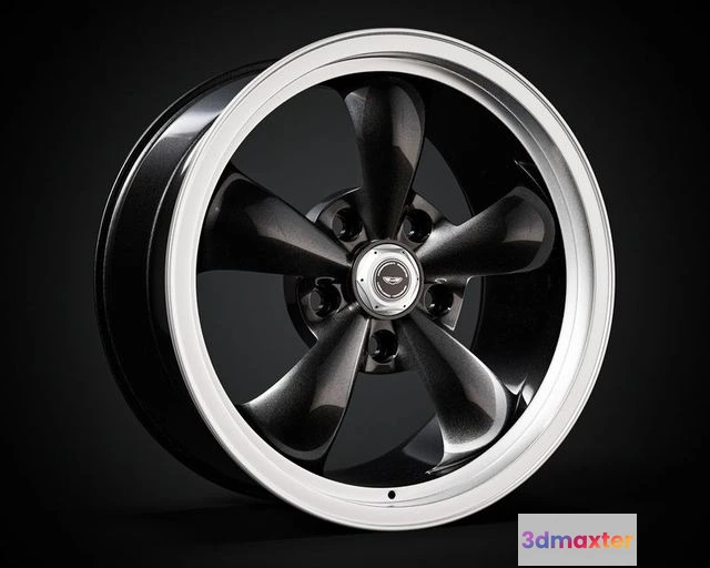 1525382 - PBR Game 3D Models - American Racing Torq Thrust 3D Max