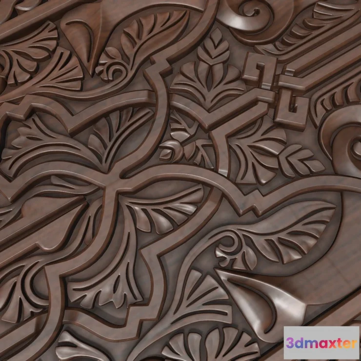 1525456 - PBR Game 3D Models - Arabic Ornament 3D Max