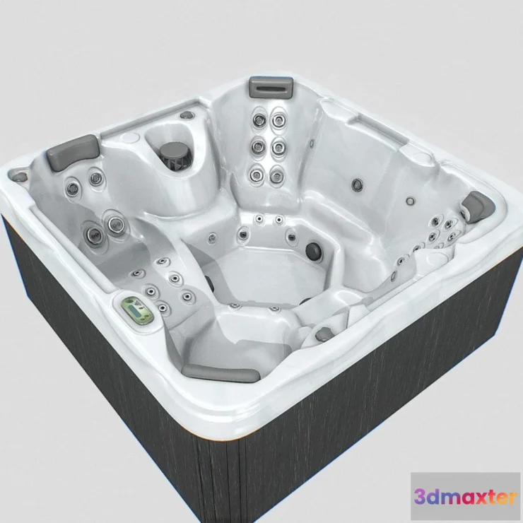 1525474 - PBR Game 3D Models - Artesian Spa 3D Max