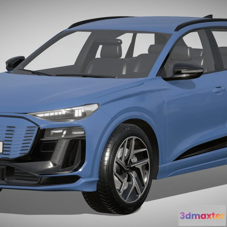 1525520 - PBR Game 3D Models - Audi Q6 E Tron 3D Max