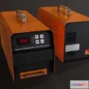 1525532 - PBR Game 3D Models - Automatic Flash Stamp Machine - Seal Maker - V2 3D Max