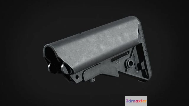 1525542 - PBR Game 3D Models - B5 Systems Bravo - SOPMOD Buttstock 3D Max
