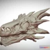 1525556 - PBR Game 3D Models - Balerion Skull 3D Max