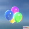 1525560 - PBR Game 3D Models - Balloons 3D Max