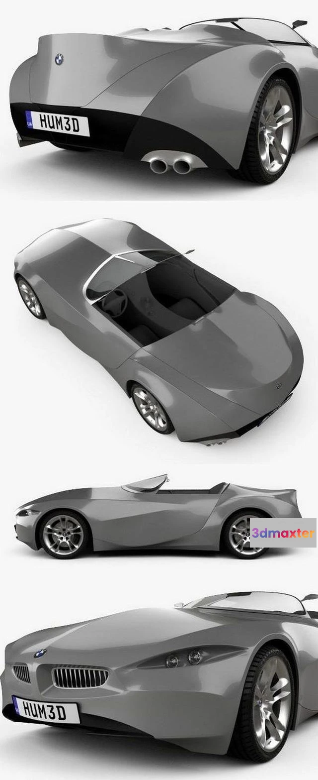1525614 - PBR Game 3D Models - BMW GINA Light Visionary Model 2008 3D Max