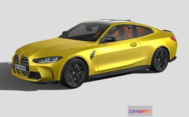 1525616 - PBR Game 3D Models - BMW M4 G82 2021 3D Max