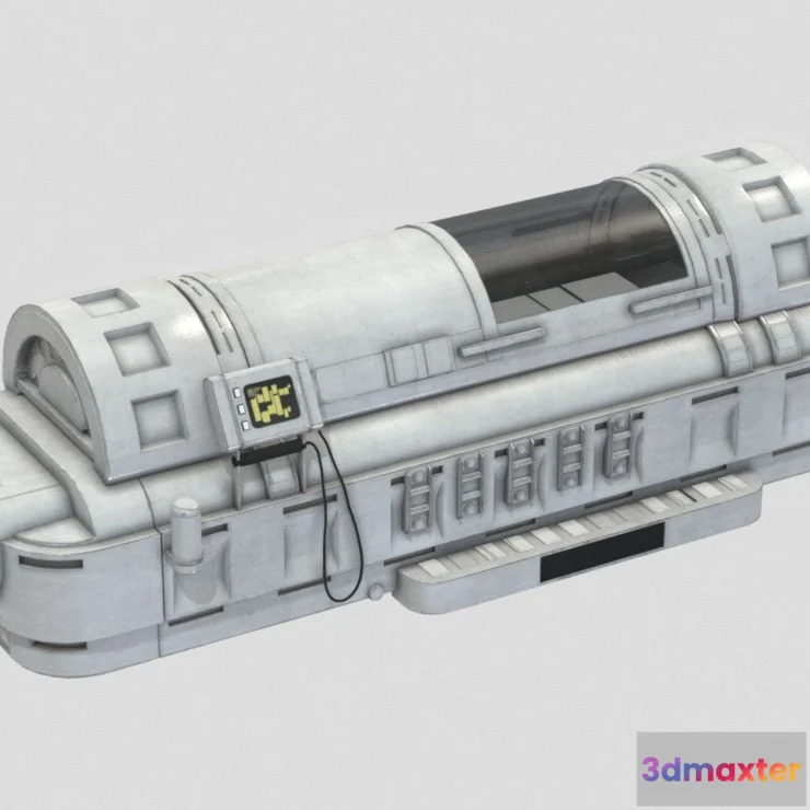 1525620 - PBR Game 3D Models - Boba Fett Bacta Tank Star Wars 3D Max