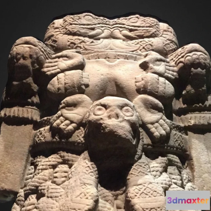 1525734 - PBR Game 3D Models - Coatlicue 3D Max