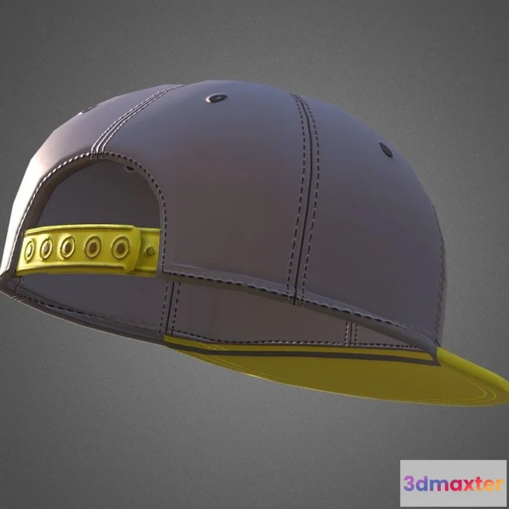 1525756 - PBR Game 3D Models - Creative Commons Cap 3D Max