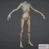 1525760 - PBR Game 3D Models - Creature Body Sculpt 2 3D Max