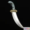 1525782 - PBR Game 3D Models - Dagger Traditional 3D Max