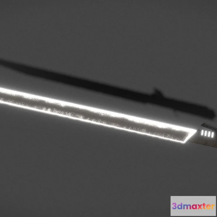 1525788 - PBR Game 3D Models - Darksaber The Clone Wars 3D Max