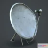 1525800 - PBR Game 3D Models - Dish TV Antenna 3D Max