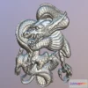 1525816 - PBR Game 3D Models - Dragon Relief 3D Max