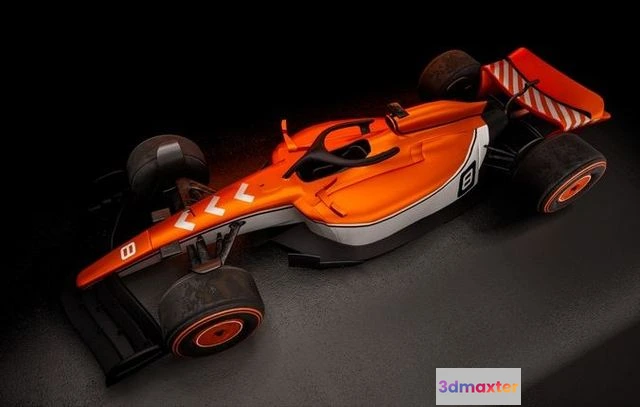 1525868 - PBR Game 3D Models - F1 Low-poly 3D Max