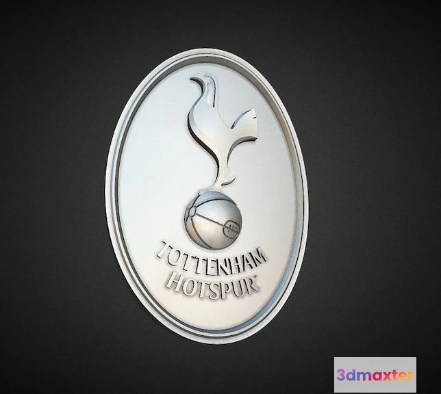 1525900 - PBR Game 3D Models - Fc Tottenham Hotspur Stl 3D Model For Cnc 3D Max