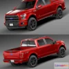 1525968 - PBR Game 3D Models - Ford F150 Lariat CrewCab 2015 3D Max