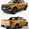 1525974 - PBR Game 3D Models - Ford Ranger Double Cab Wildtrak with HQ interior 2016 3D Max