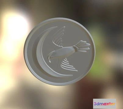 1526002 - PBR Game 3D Models - Game Of Thrones House Arryn 3D Max