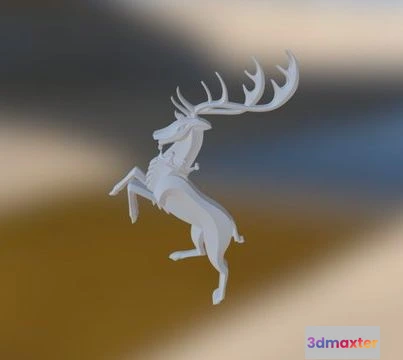 1526008 - PBR Game 3D Models - Game Of Thrones, House Baratheon 3D Max