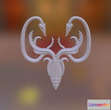 1526010 - PBR Game 3D Models - Game Of Thrones, House GREYJOY 3D Max