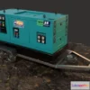 1526030 - PBR Game 3D Models - Generator Trailer Mounted 1A 3D Max