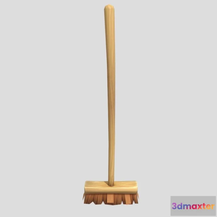 1526090 - PBR Game 3D Models - Hello Neighbor Broom 3D Max