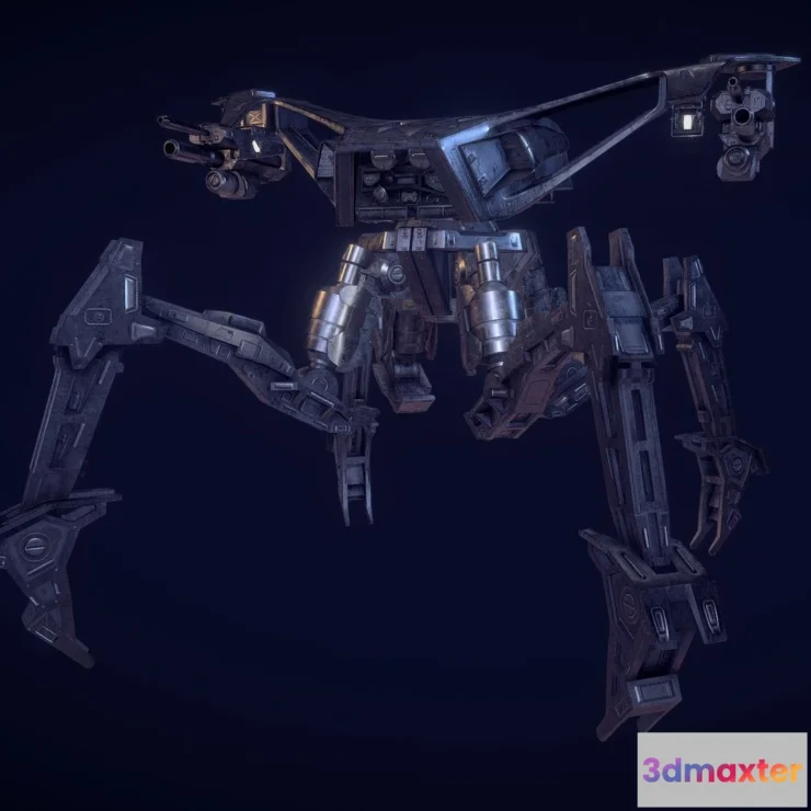 1526100 - PBR Game 3D Models - Hk Centurion 3D Max