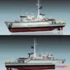 1526104 - PBR Game 3D Models - HMAS Norman M-84 Minehunter 3D Max