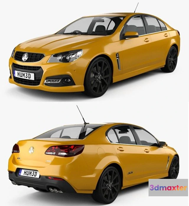 1526110 - PBR Game 3D Models - Holden VF Commodore Calais V SSV 2013 3D Max