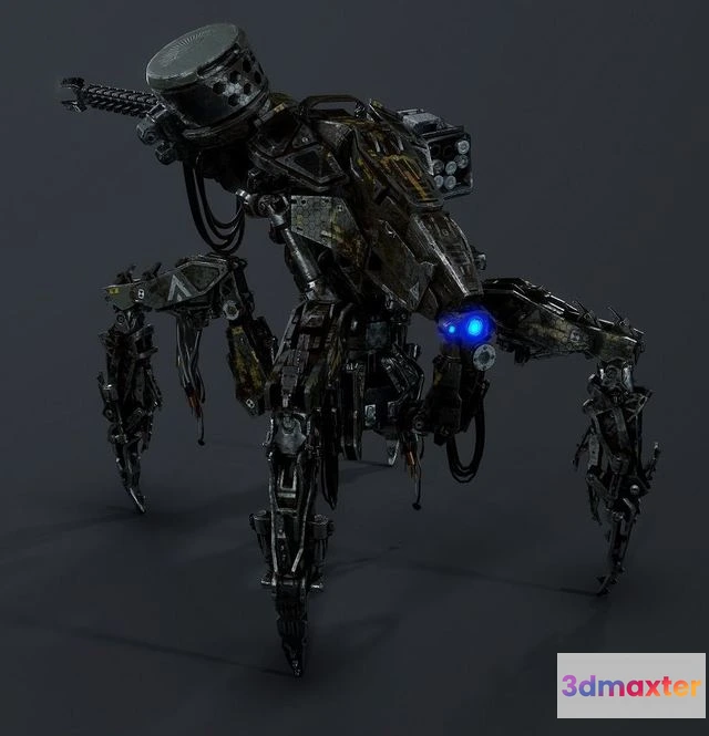 1526122 - PBR Game 3D Models - Horizon Zero Dawn - Corruptor 3D Max