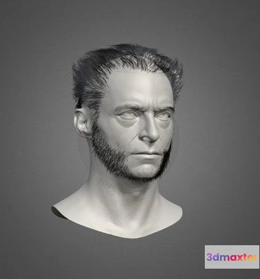 1526126 - PBR Game 3D Models - Hugh Jackman 3D Max