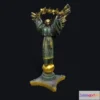 1526138 - PBR Game 3D Models - Independence Monument, Kyiv (Updated 03.22.20) 3D Max