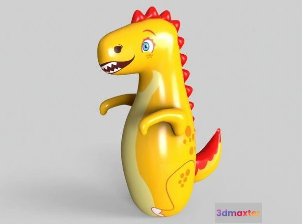 1526144 - PBR Game 3D Models - Inflatable Dinosaur 3D Max