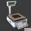 1526194 - PBR Game 3D Models - Label Printing Supermarket Weighing Scale 3D Max
