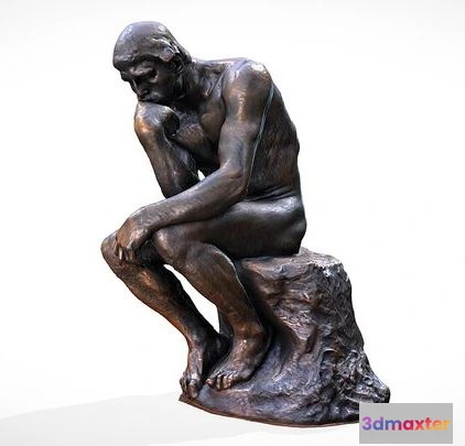1526206 - PBR Game 3D Models - Le Penseur   Auguste Rodin 3D Max
