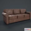1526208 - PBR Game 3D Models - Leather Sofa 3D Max