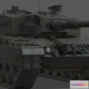 1526214 - PBR Game 3D Models - Leopard2a4 3D Max